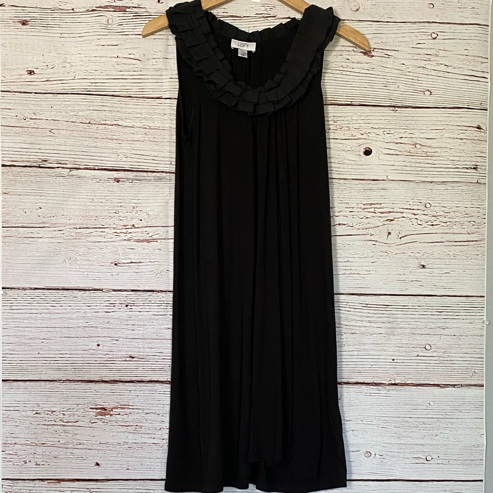 Women’s Black Loft Dress soft and flowy size Medium